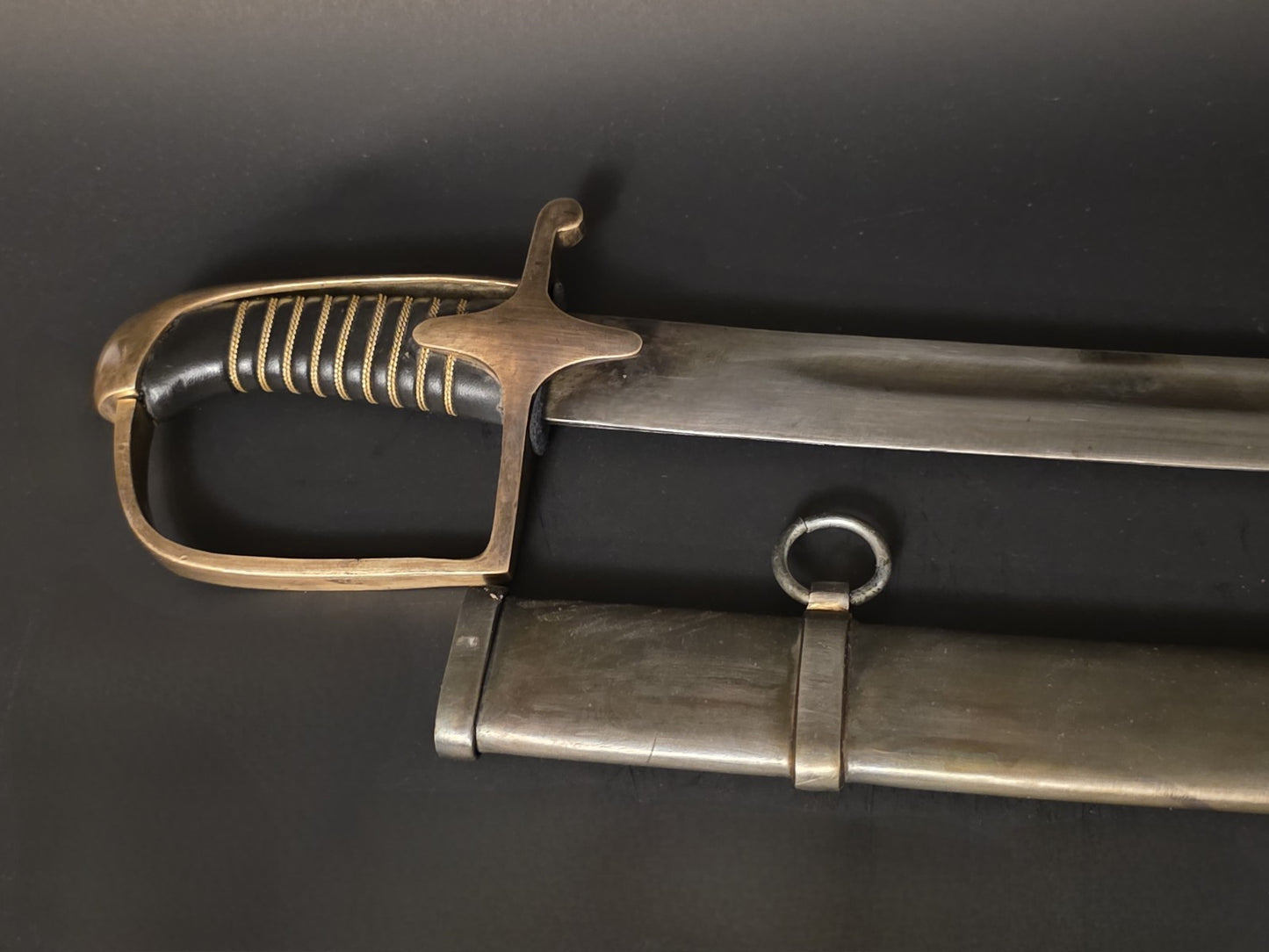 1821 Pattern Cavalry Saber Sword w/ Scabbard – British Officer Style