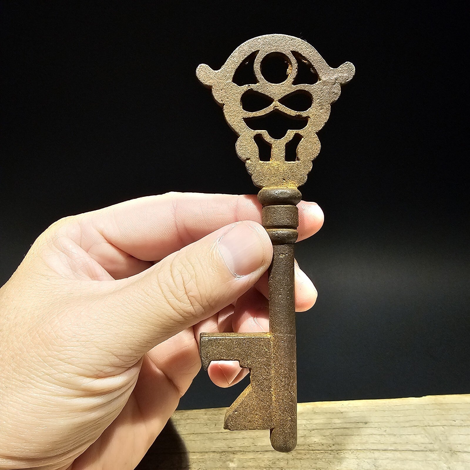 5" Antique Vintage Style Iron Large Key