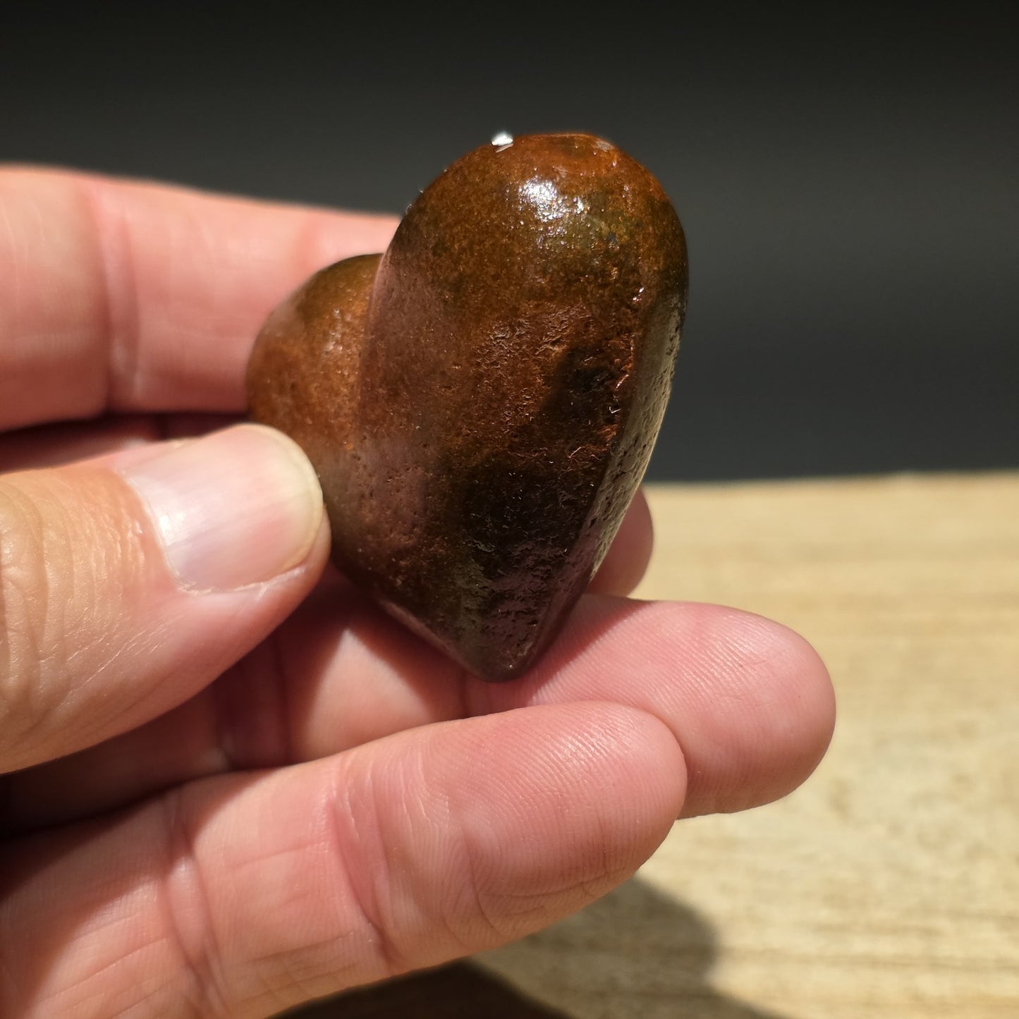 Cast Iron Heart Paperweight – Primitive Folk Art Love Token Decor