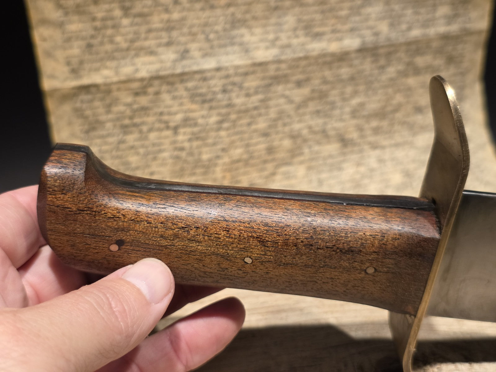 15" Antique Style Civil War Bowie Knife