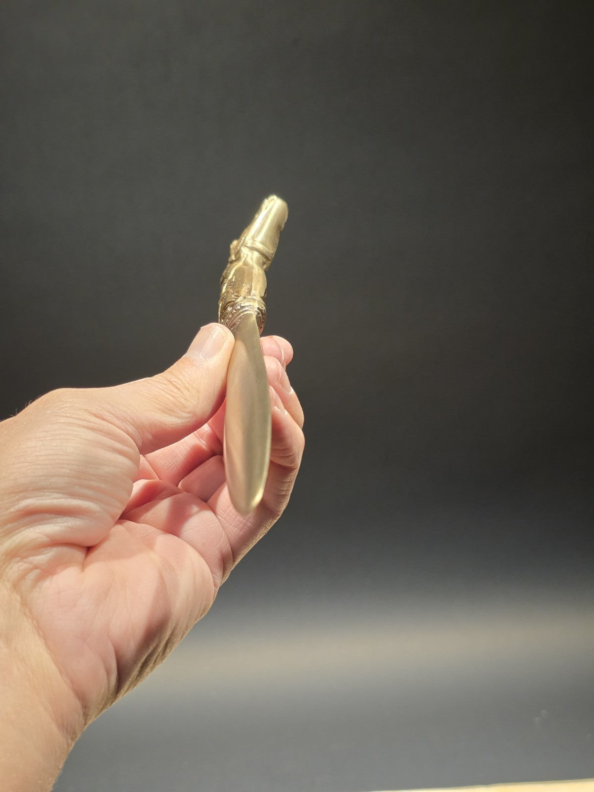 8 1/2"  Vintage Style Brass Horse Letter Opener