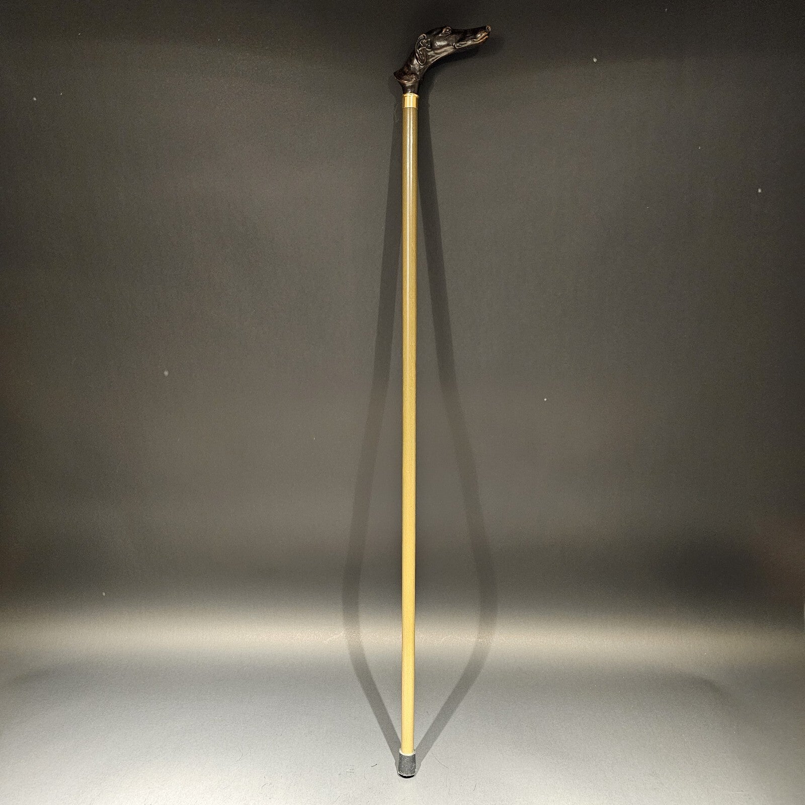 36" Antique Style Greyhound Dog Walking Stick Cane