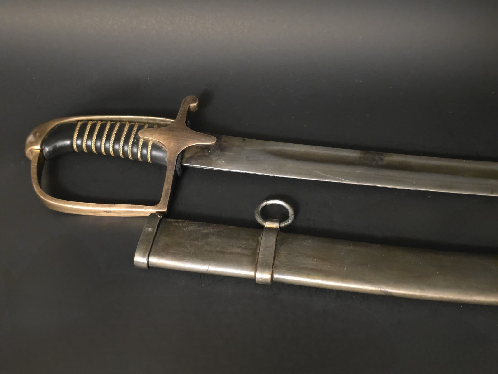 1821 Pattern Cavalry Saber Sword w/ Scabbard – British Officer Style