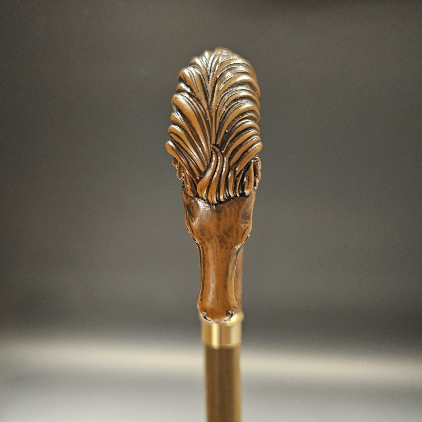 36" Antique Style Horse Head Walking Stick Cane