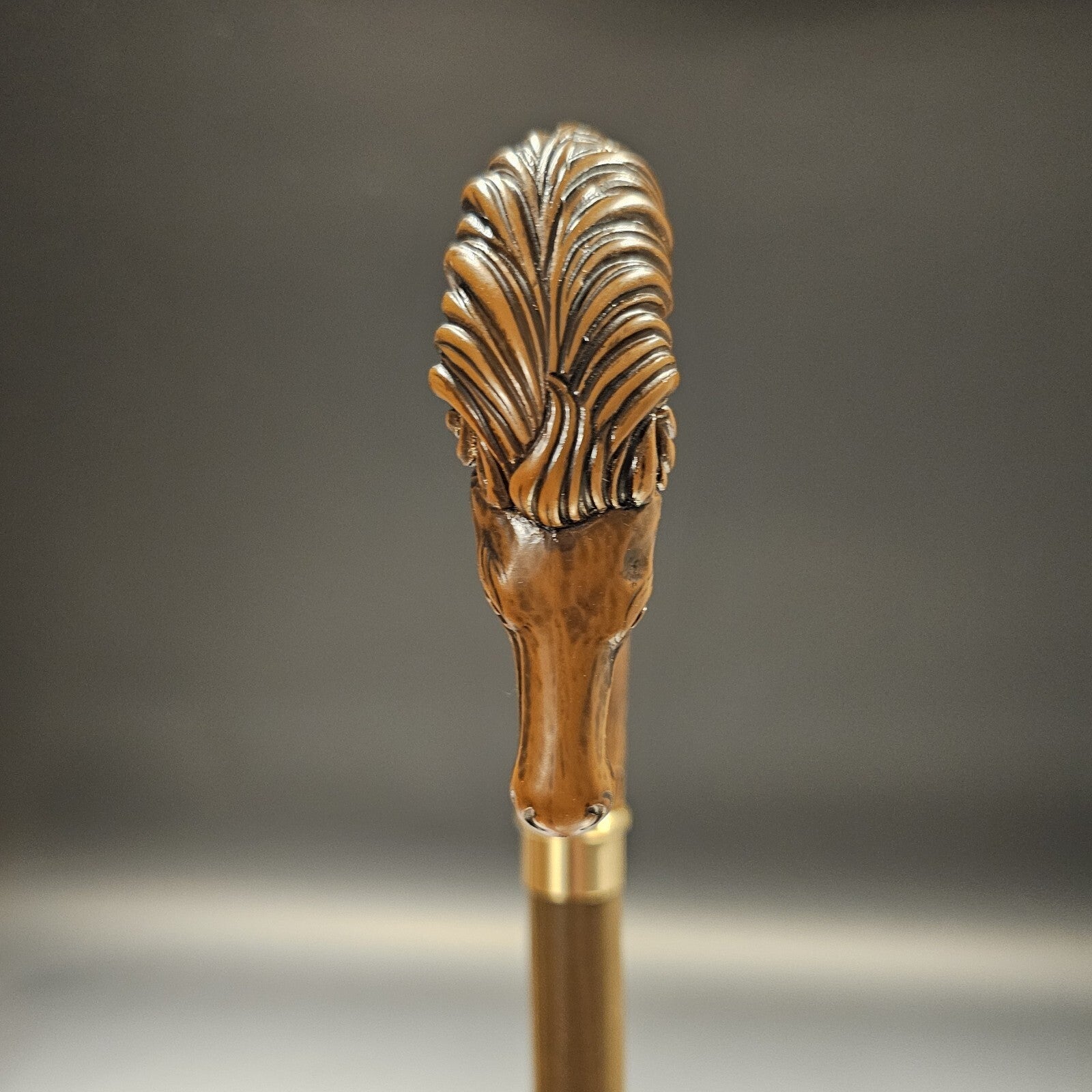 36" Antique Style Horse Head Walking Stick Cane