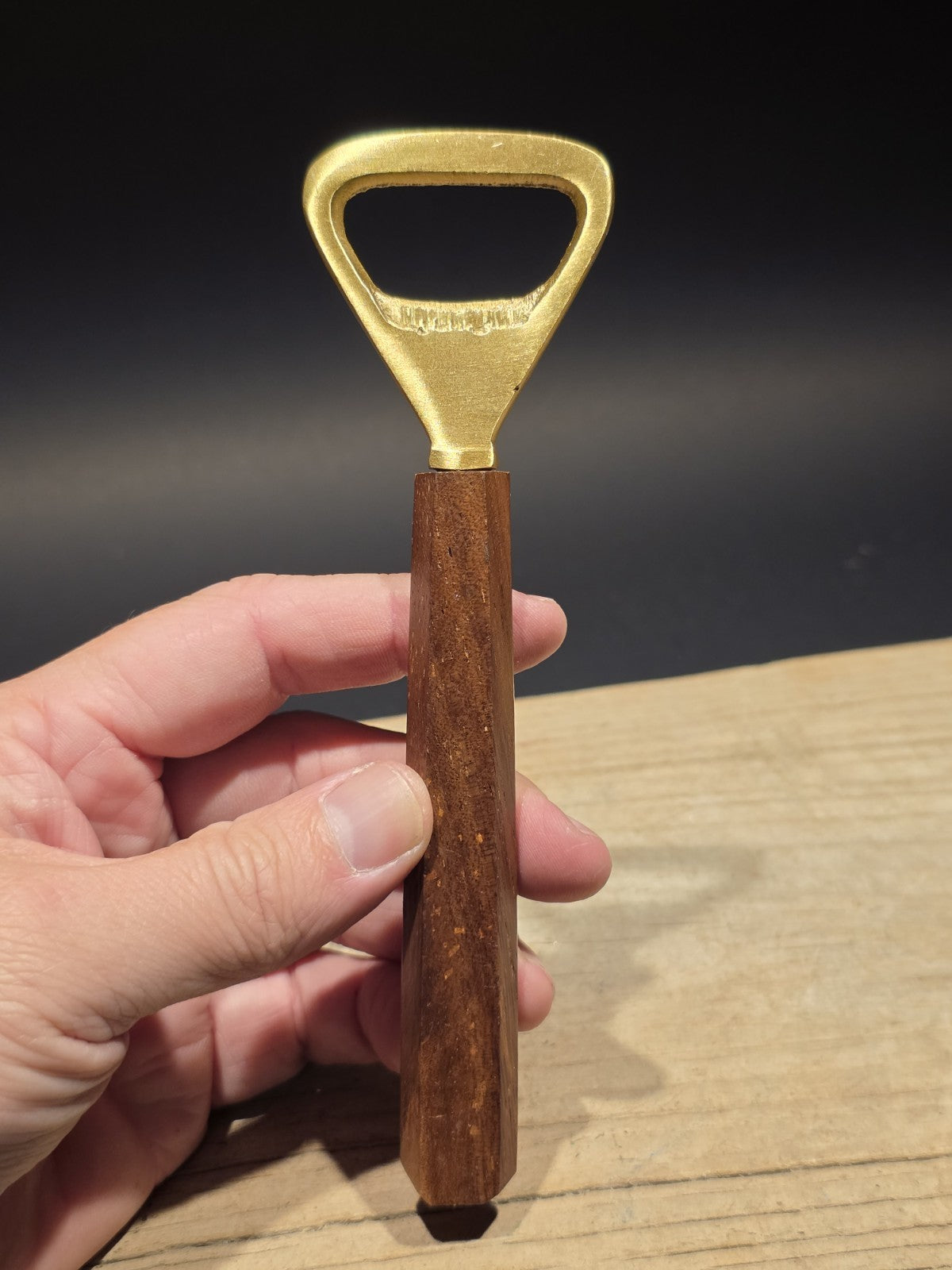 6"  Vintage Style Bottle Opener Wood Handle