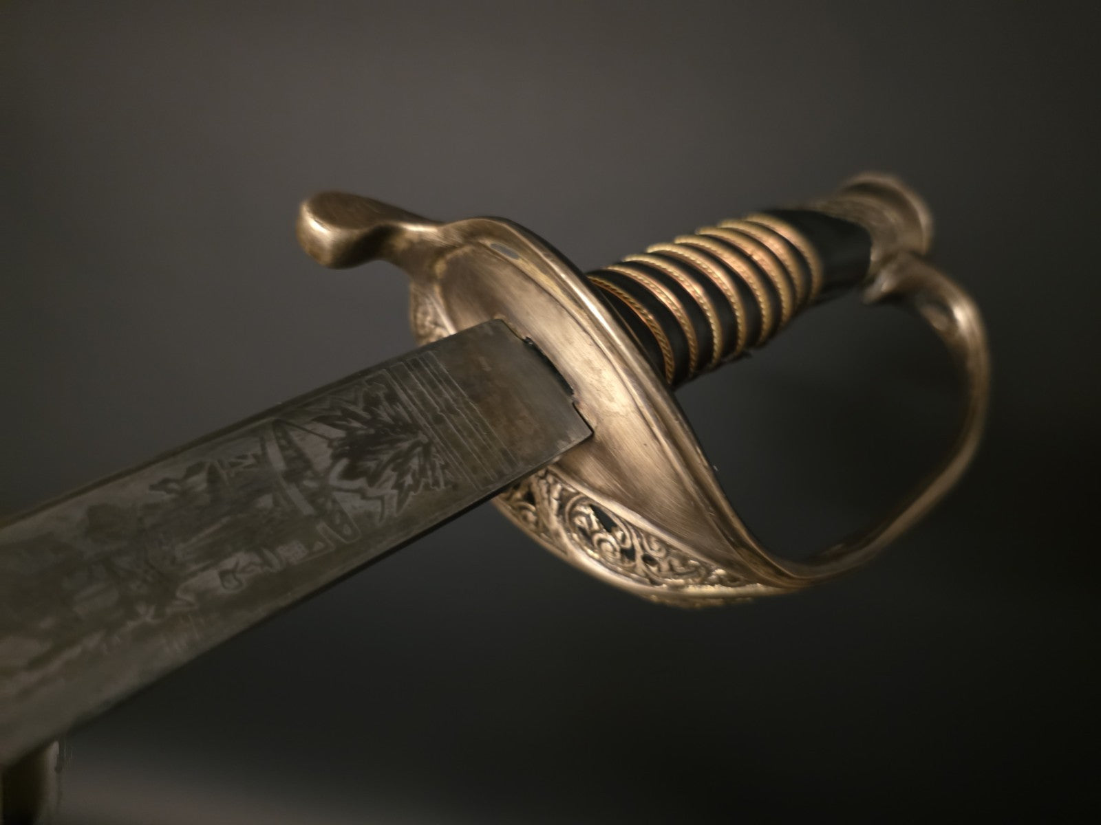 Antique-Style 1850 Union Officer’s Civil War Sword