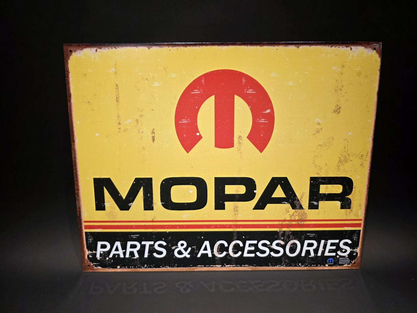 Metal Vintage Style Mopar Auto Parts Sign