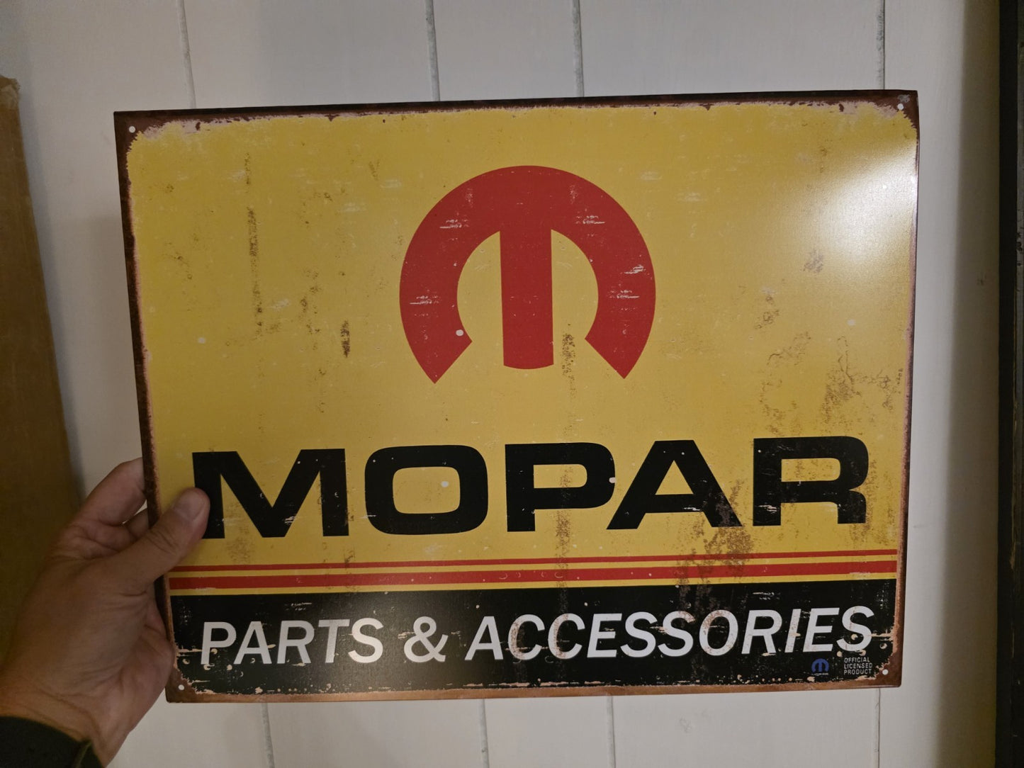 Metal Vintage Style Mopar Auto Parts Sign
