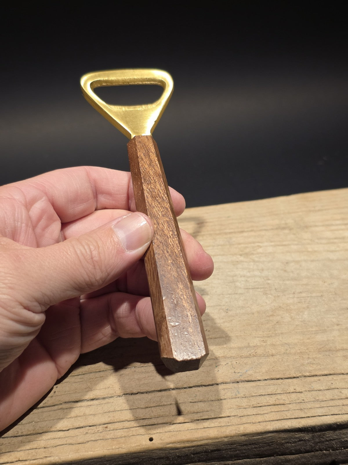 6"  Vintage Style Bottle Opener Wood Handle