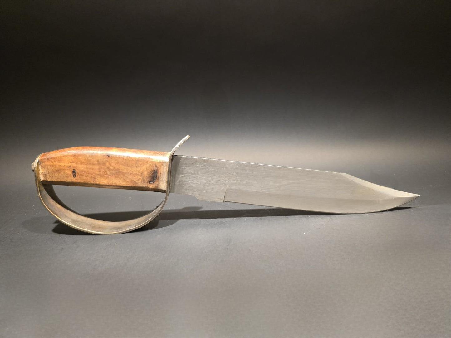 15" Antique Style Civil War Confederate D Guard Bowie Knife