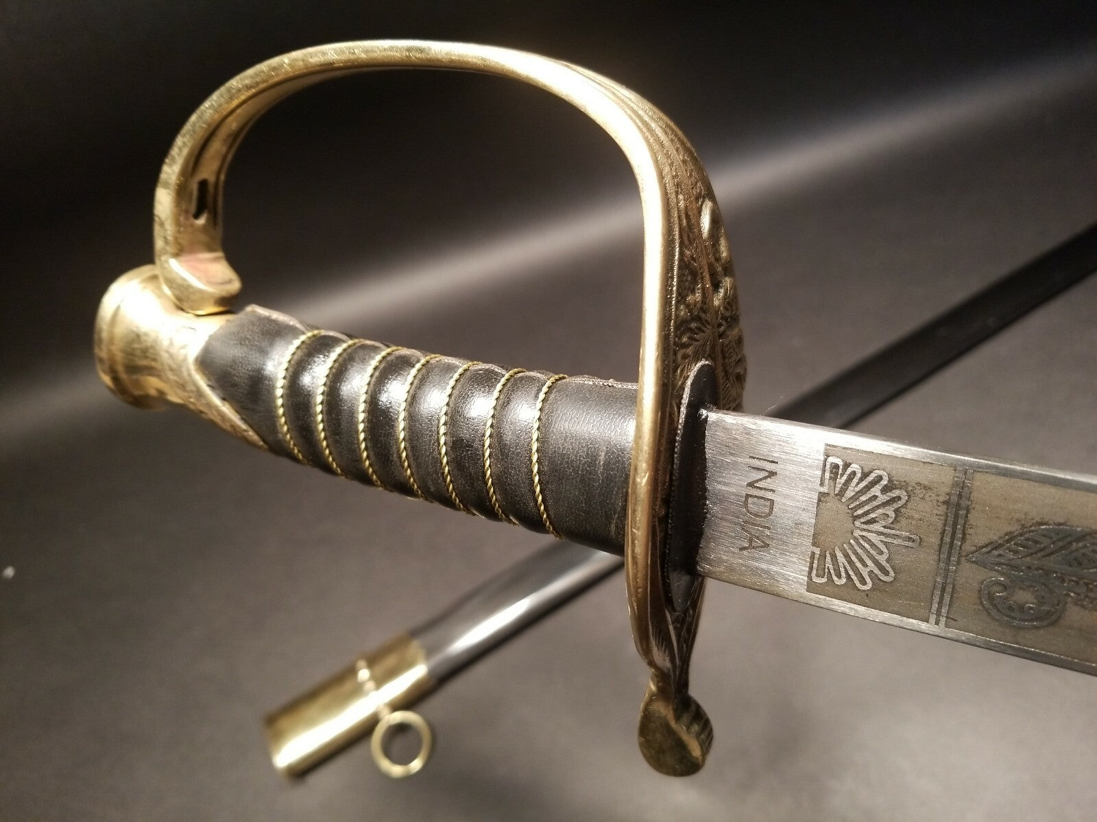 Antique Style Fayetteville Armory Civil War Officers Confederate CS Sword 