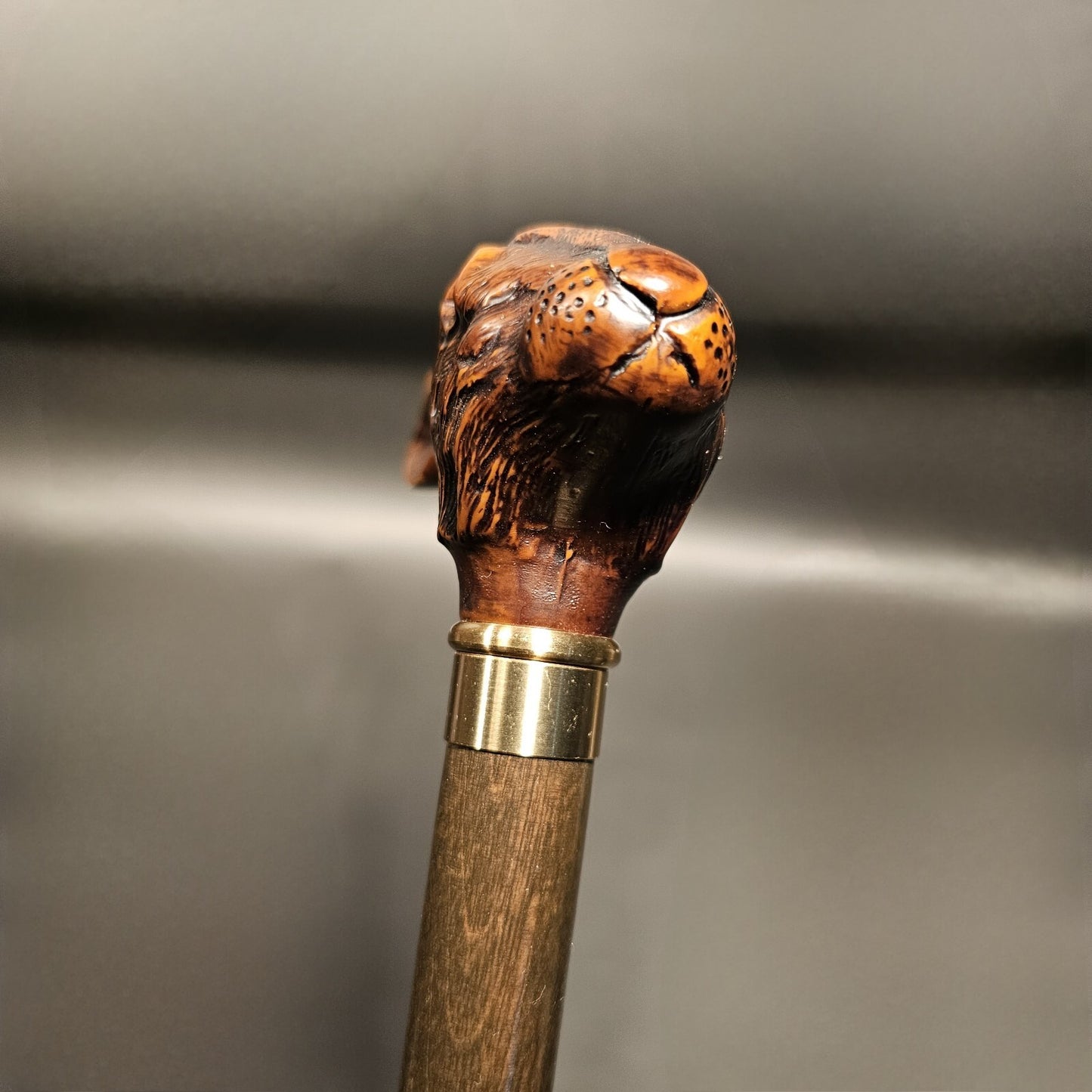 36" Antique Style Jack Rabbit Walking Stick Cane