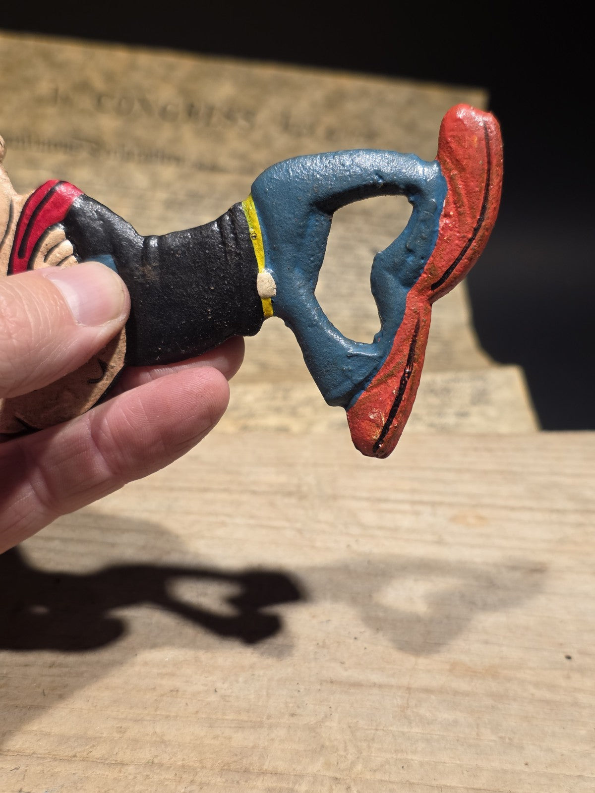 5" Vintage Style Cast Iron Saylor Bottle Opener