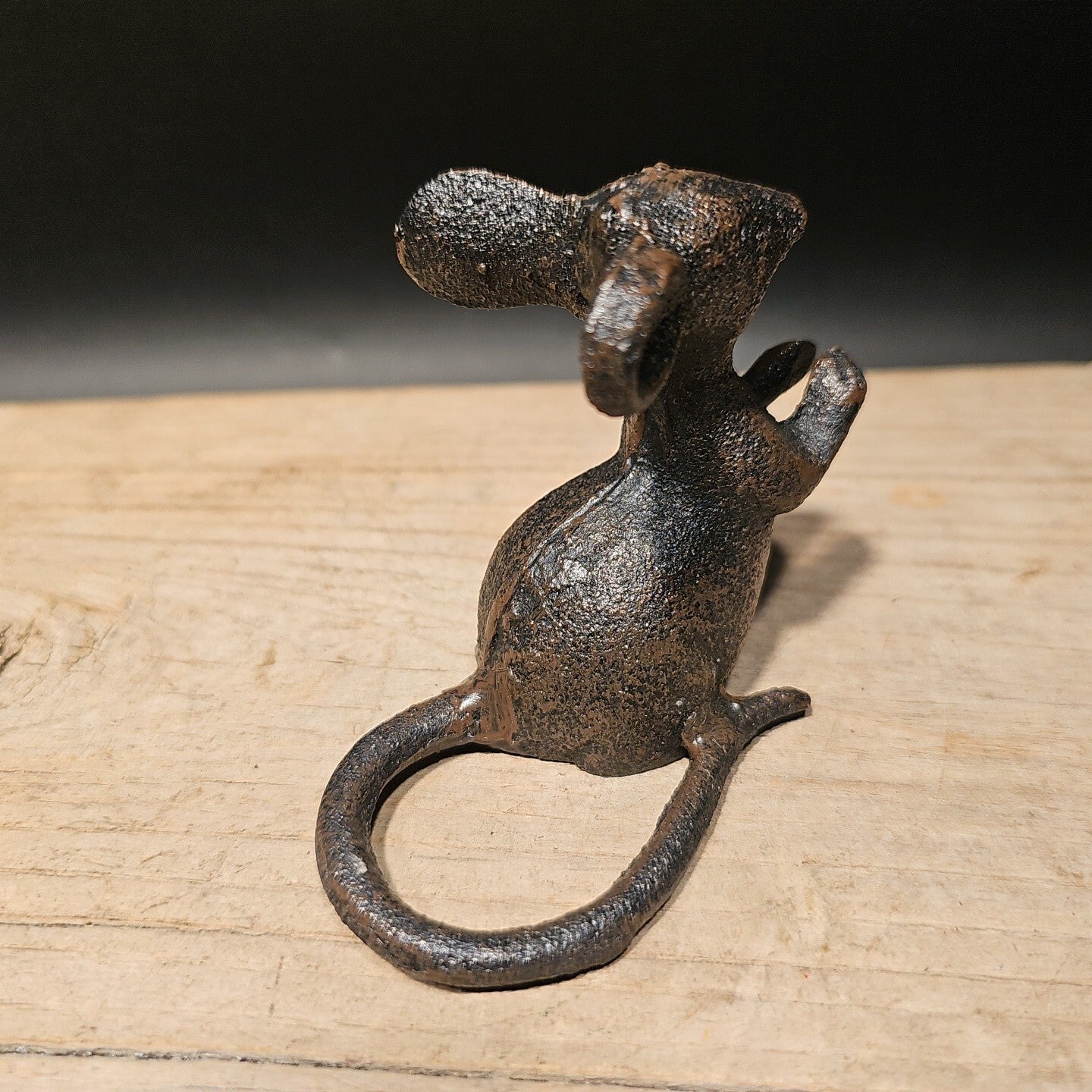 Antique Vintage Style Cast Iron Mouse