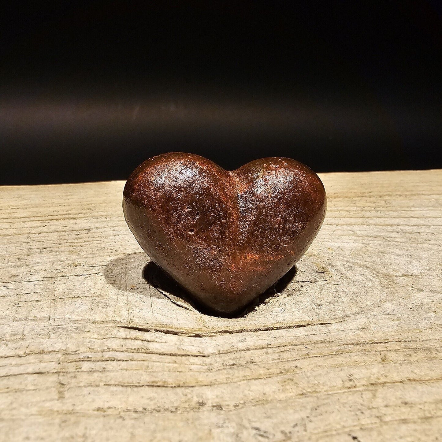 Vintage Style Iron Heart Paperweight