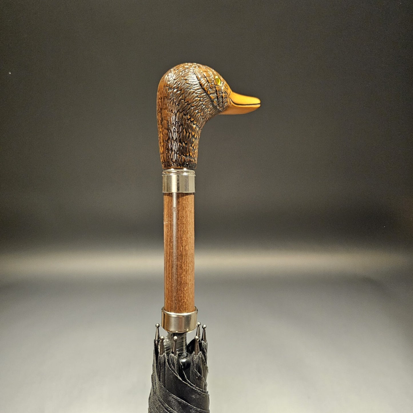 Antique Style Mallard Head Umbrella