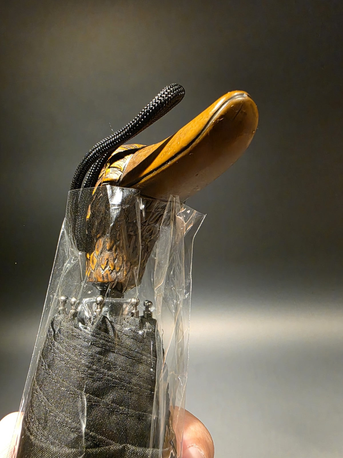 11 1/2" Antique Style Mallard Duck Handle Umbrella