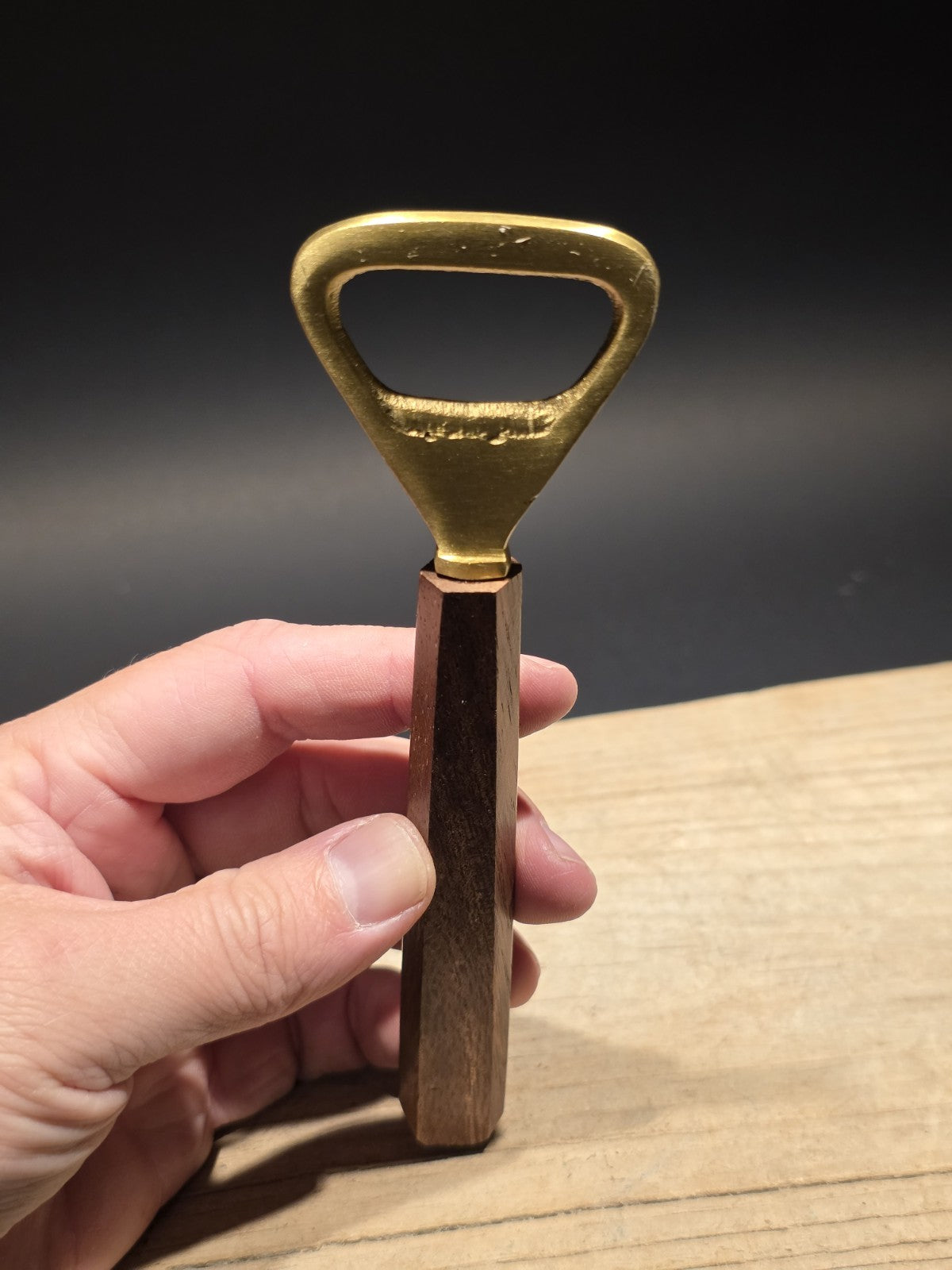 6"  Vintage Style Bottle Opener Wood Handle