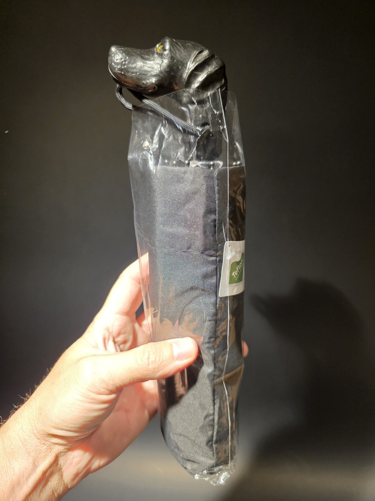11 1/2" Black Lab Dog Head Umbrella