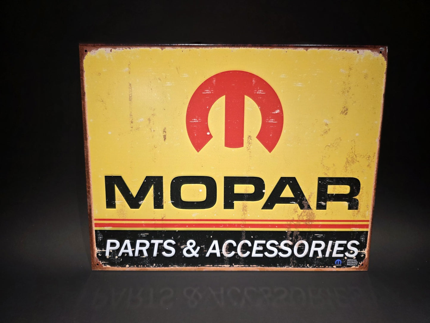 Metal Vintage Style Mopar Auto Parts Sign