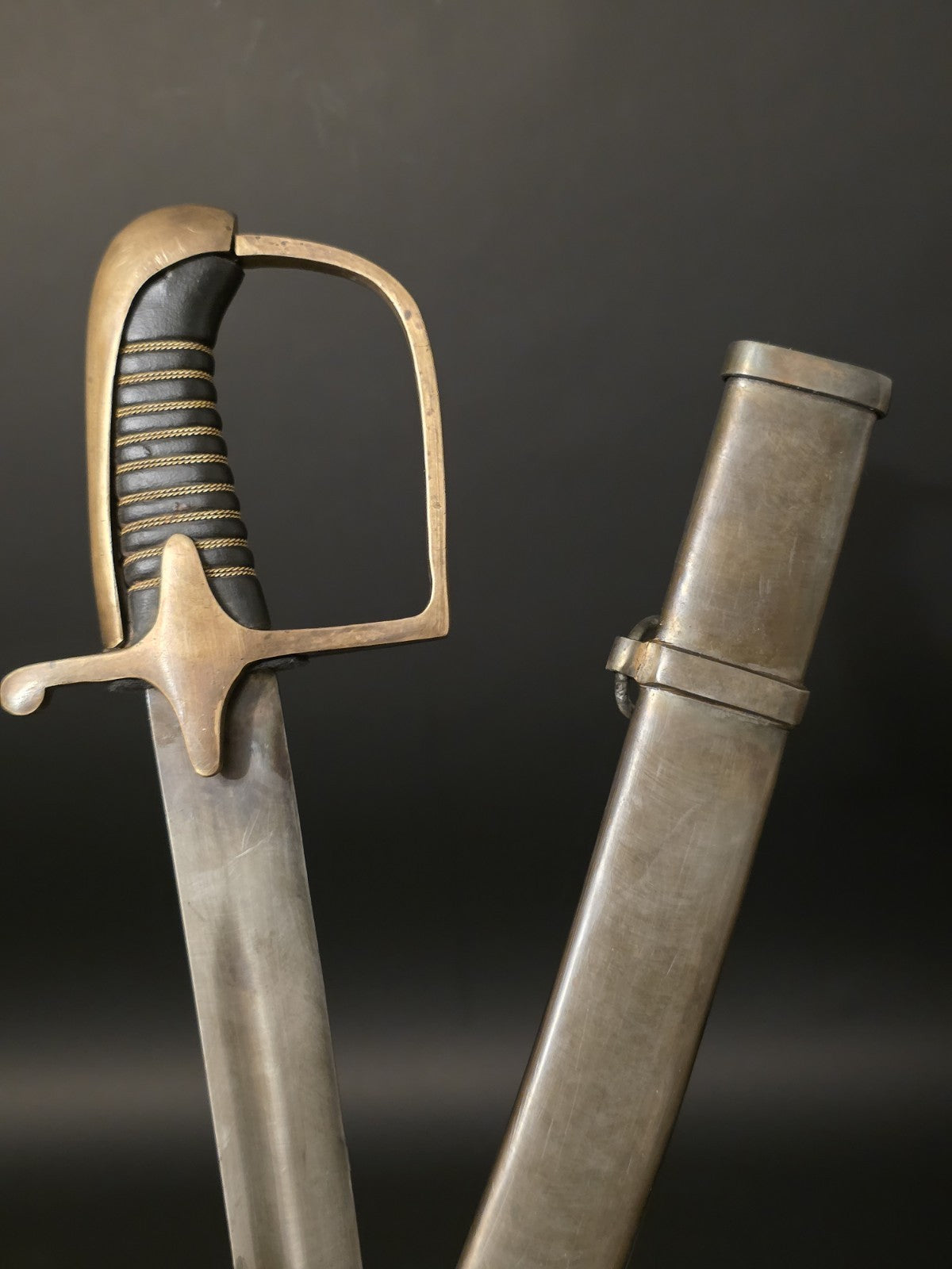 1821 Pattern Cavalry Saber Sword w/ Scabbard – British Officer Style