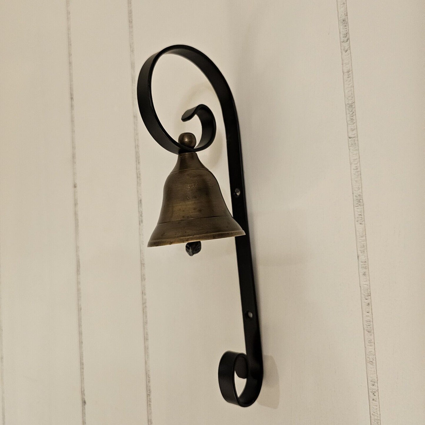 Antique Vintage Style Brass Wall Mount Doorbell Store Bell