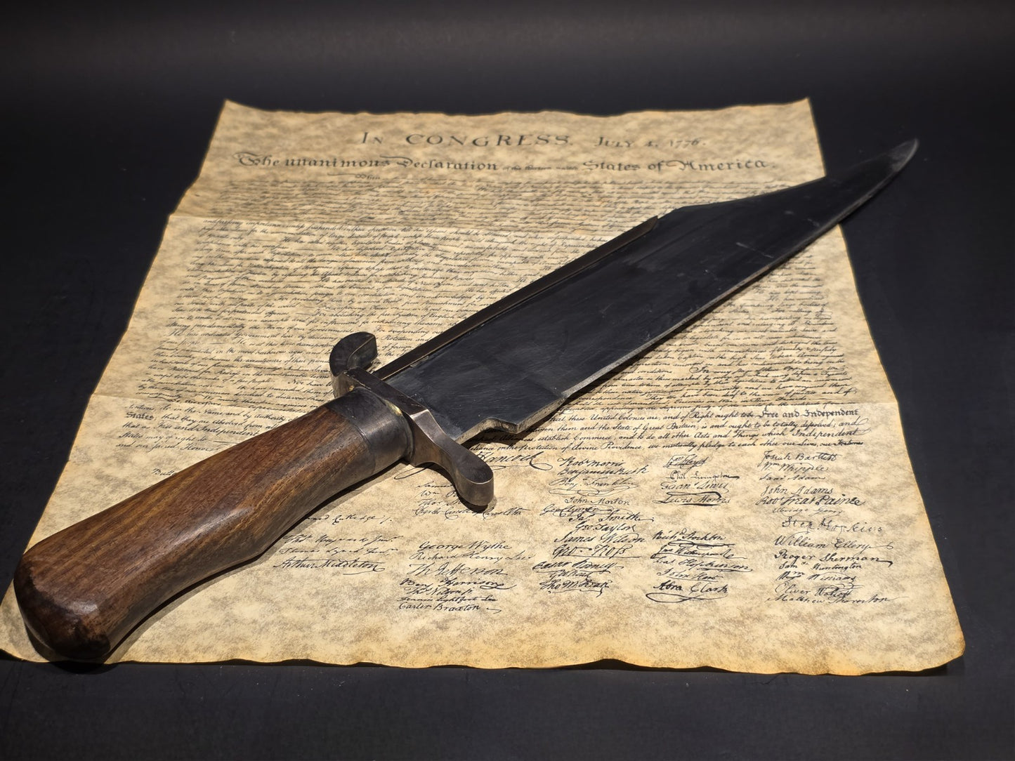 19" Antique Style Civil War Confederate Bowie Knife