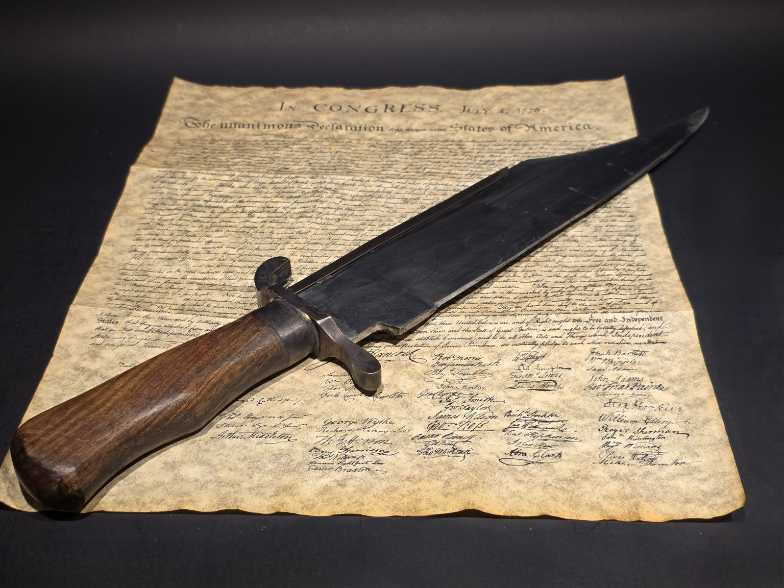 19" Antique Style Civil War Confederate Bowie Knife