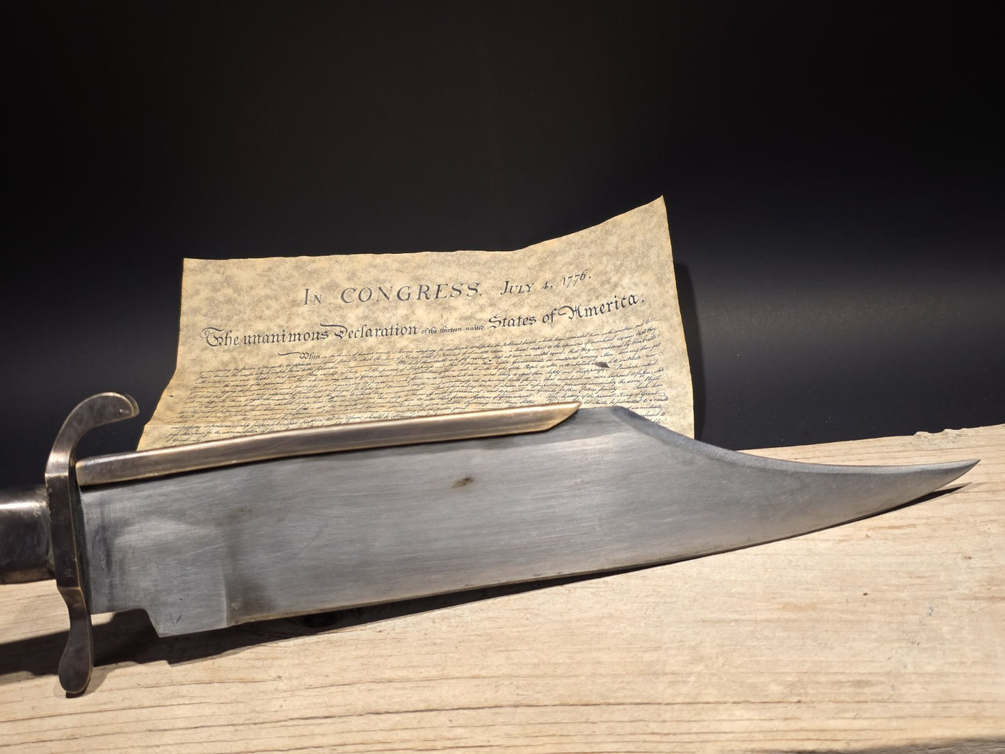 19" Antique Style Civil War Confederate Bowie Knife