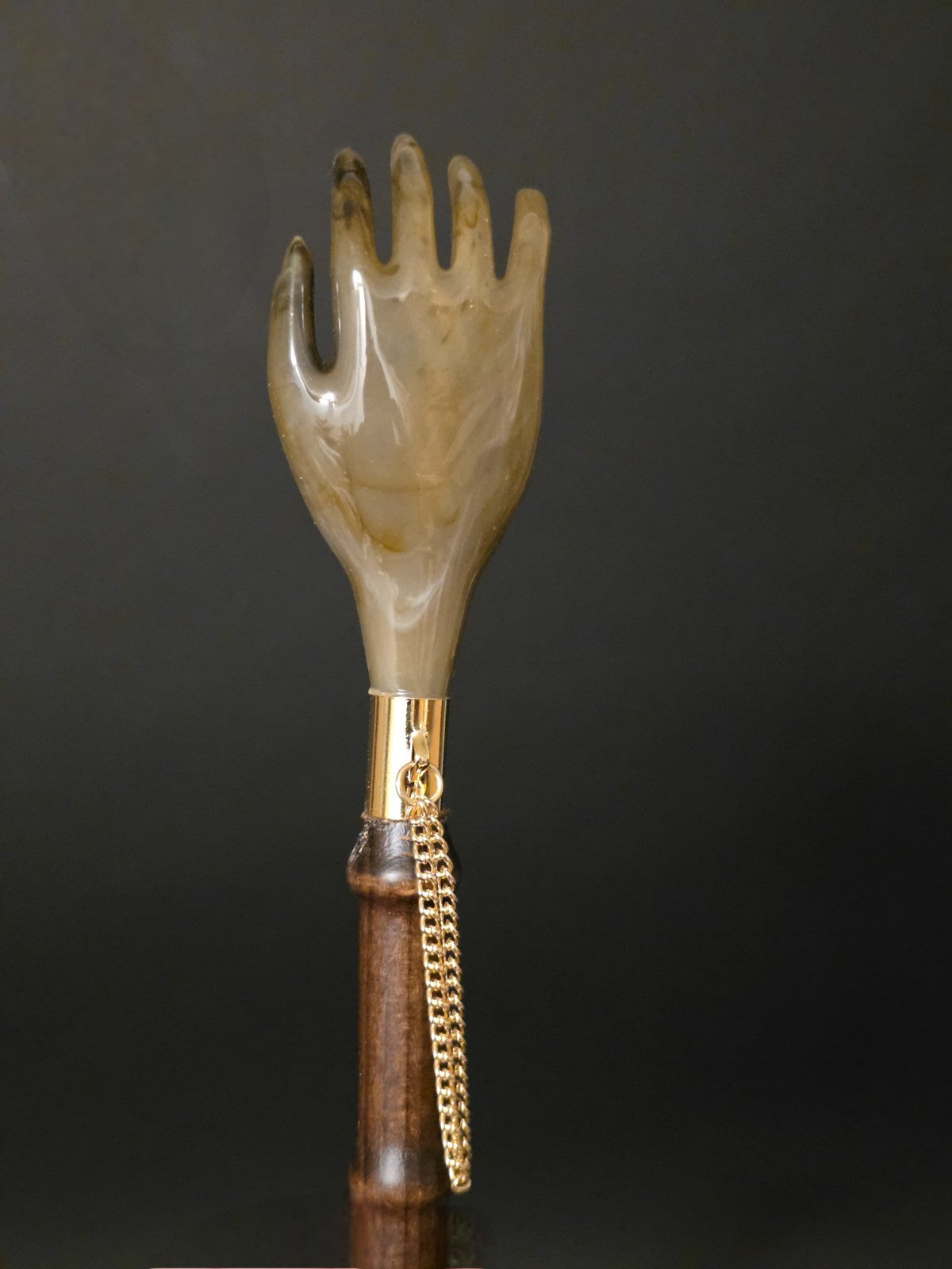 22" Vintage Style Shoehorn Hand Back Scratcher