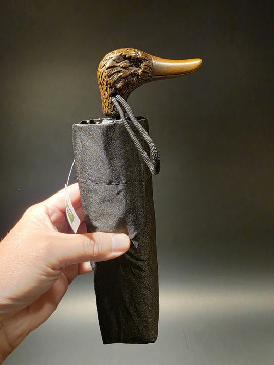 11 1/2" Antique Style Mallard Duck Handle Umbrella