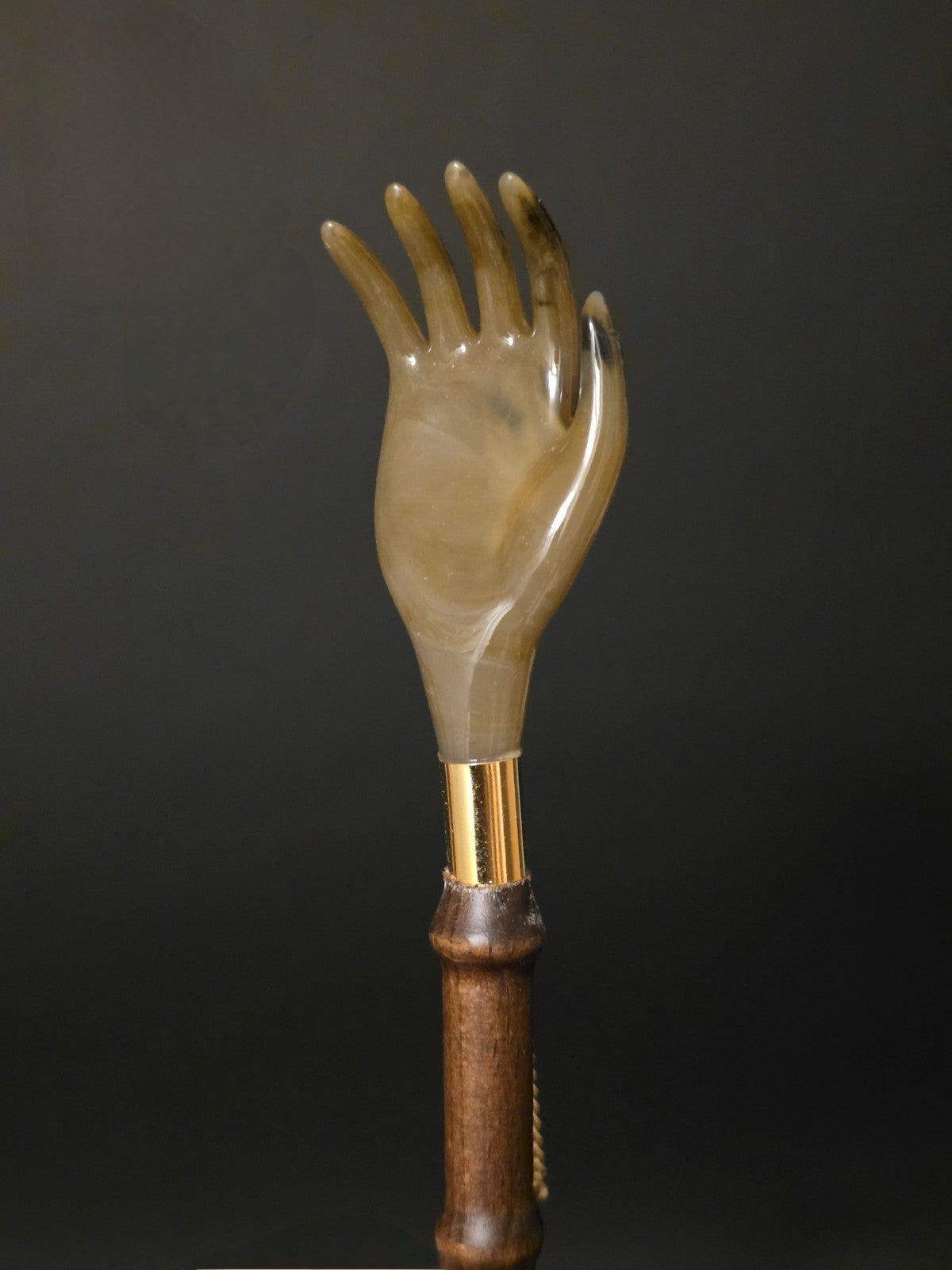 22" Vintage Style Shoehorn Hand Back Scratcher