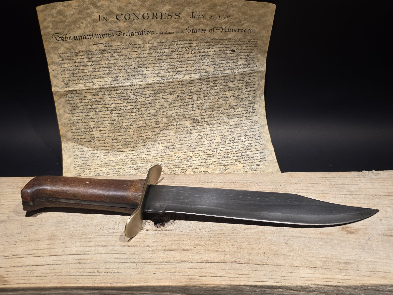 15" Antique Style Civil War Bowie Knife