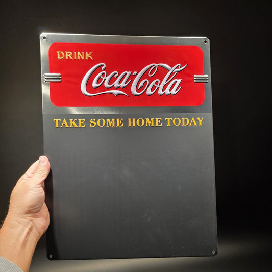 17" Coca-Cola Menu Board Chalkboard Sign Vintage Style Coke Advertising Display
