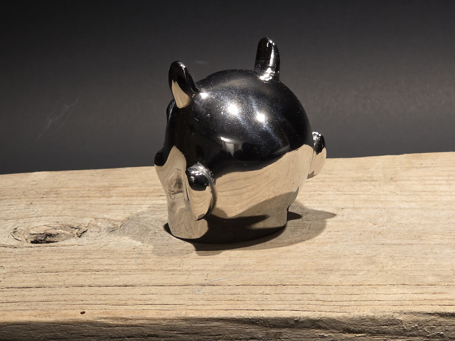 Vintage Style Devil Skull Metal Shifter Knob Hood Ornament- Undrilled