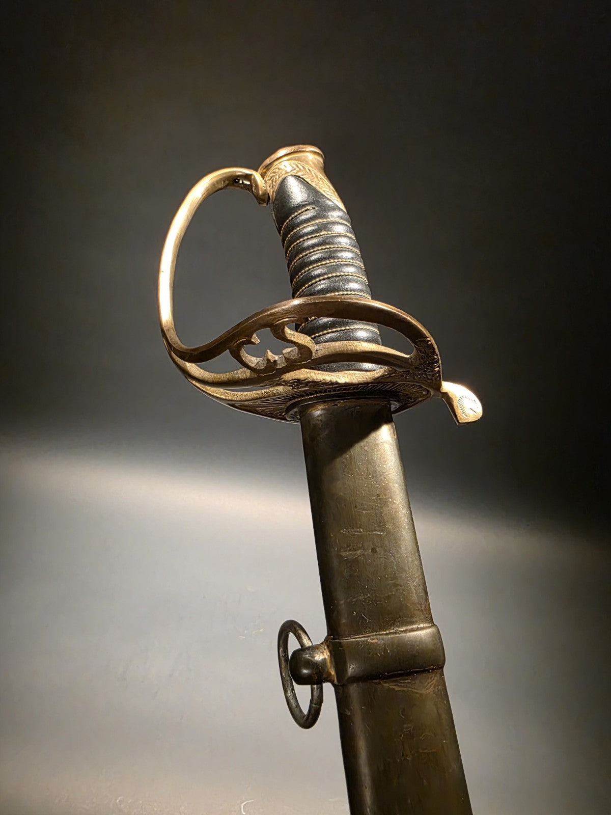 40" Antique-Style 1850 Confederate Civil War Sword