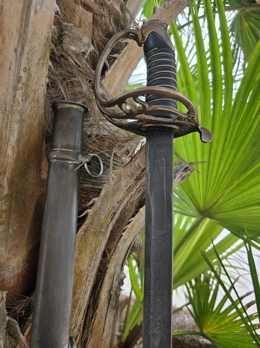 40" Antique-Style 1850 Confederate Civil War Sword