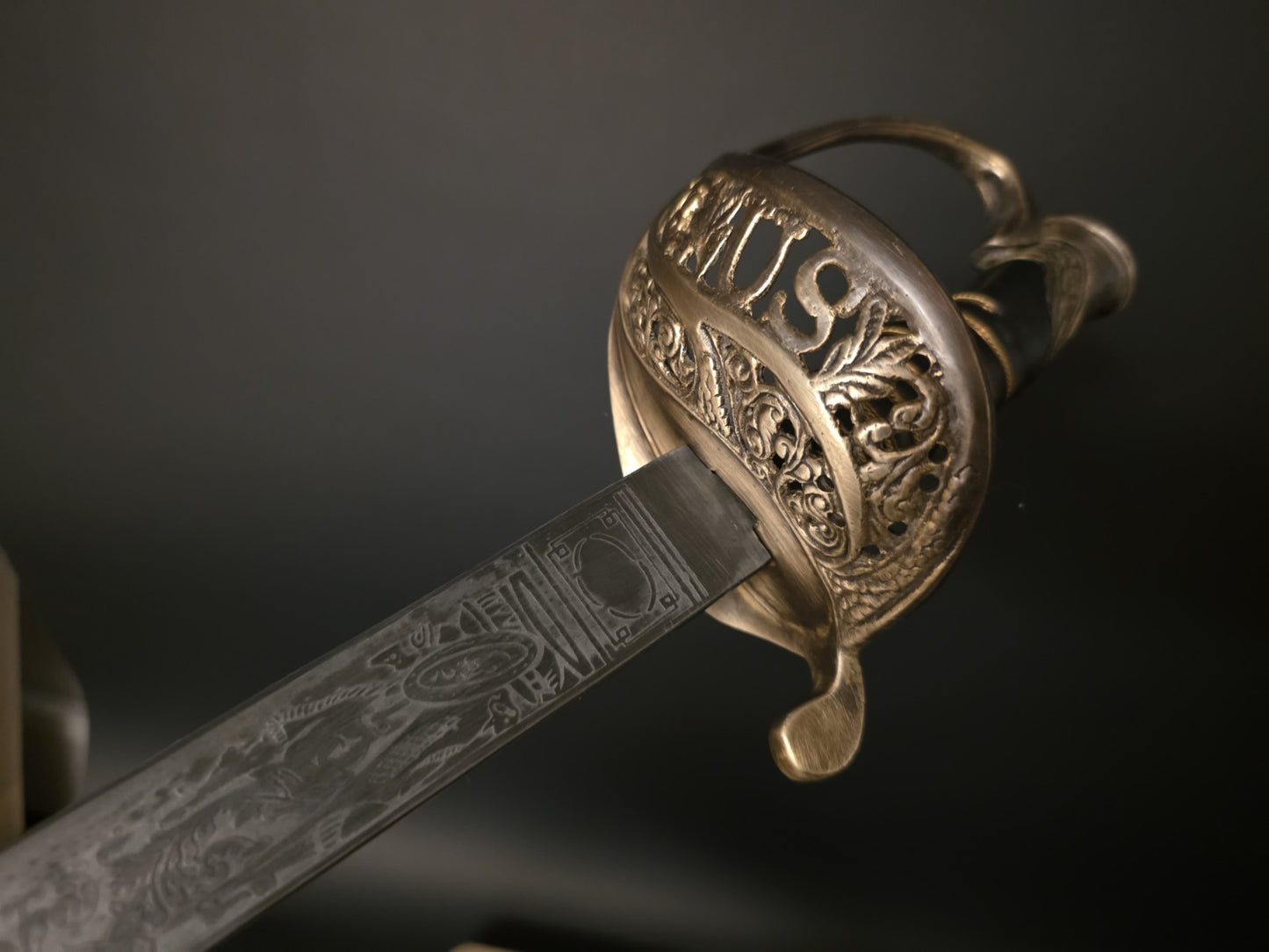 Antique-Style 1850 Union Officer’s Civil War Sword