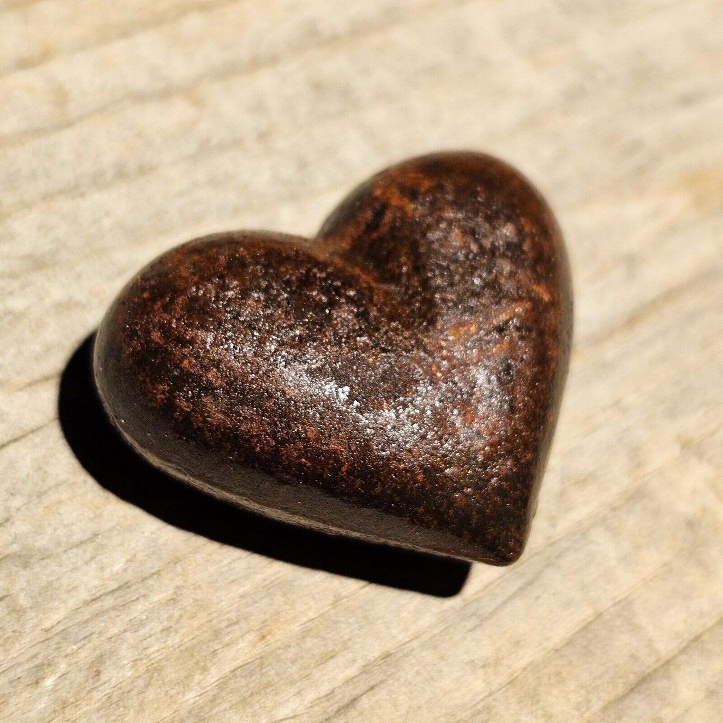 Vintage Style Iron Heart Paperweight