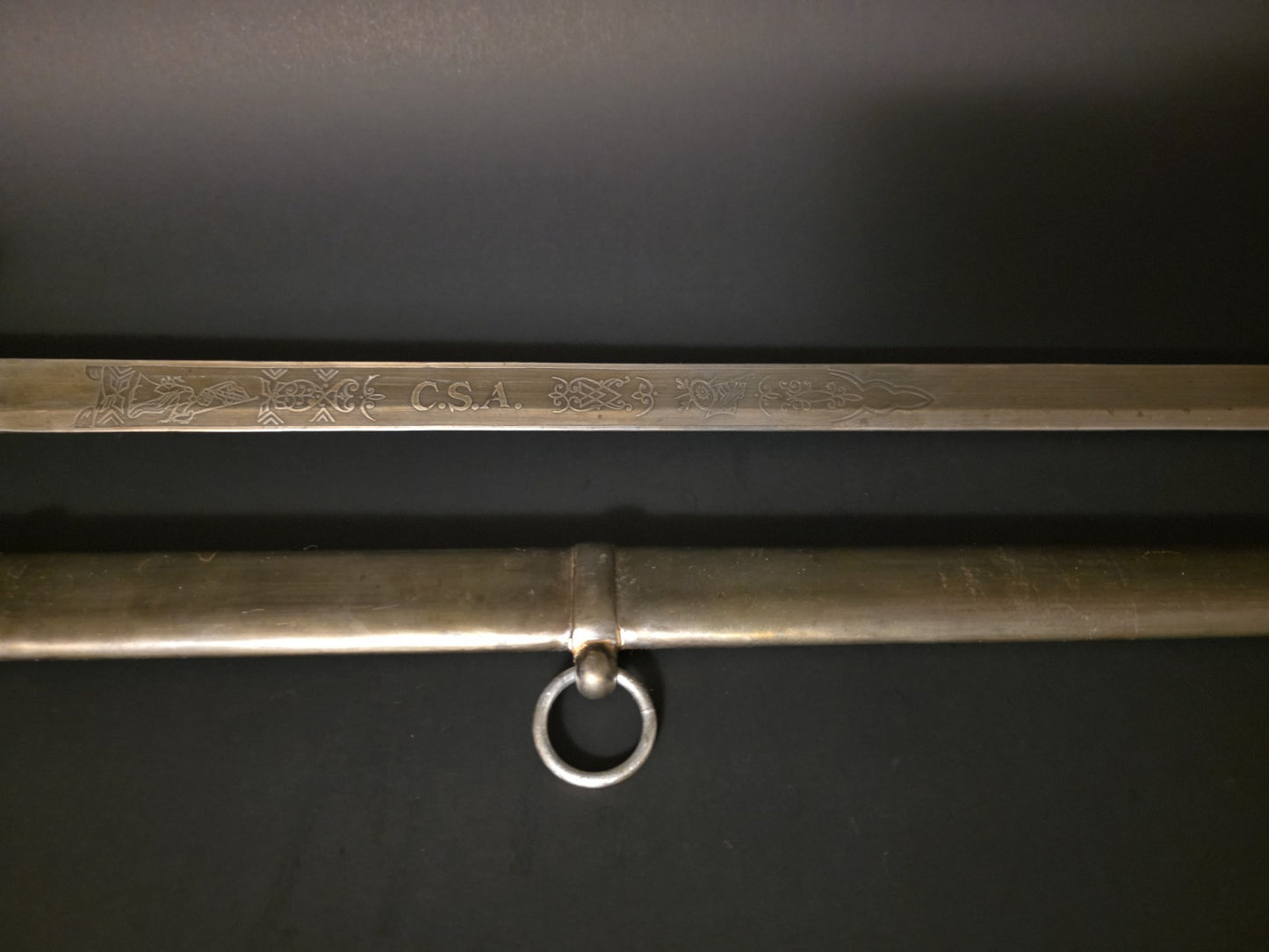 40" Antique-Style 1850 Confederate Civil War Sword