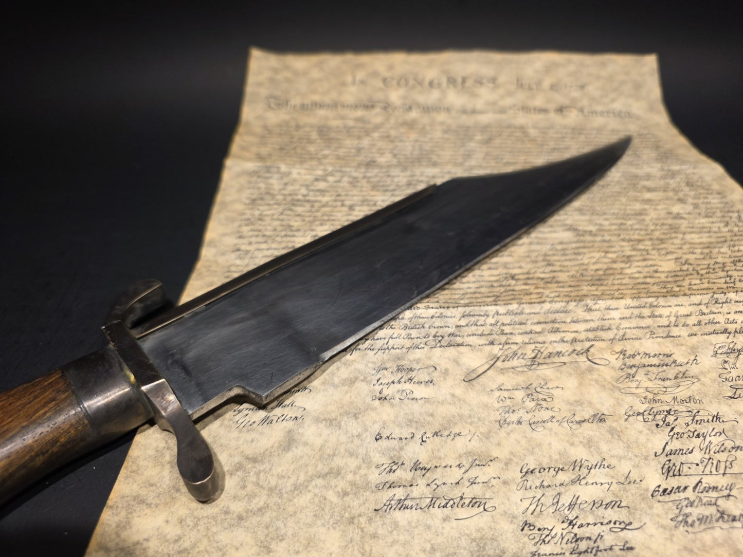 19" Antique Style Civil War Confederate Bowie Knife