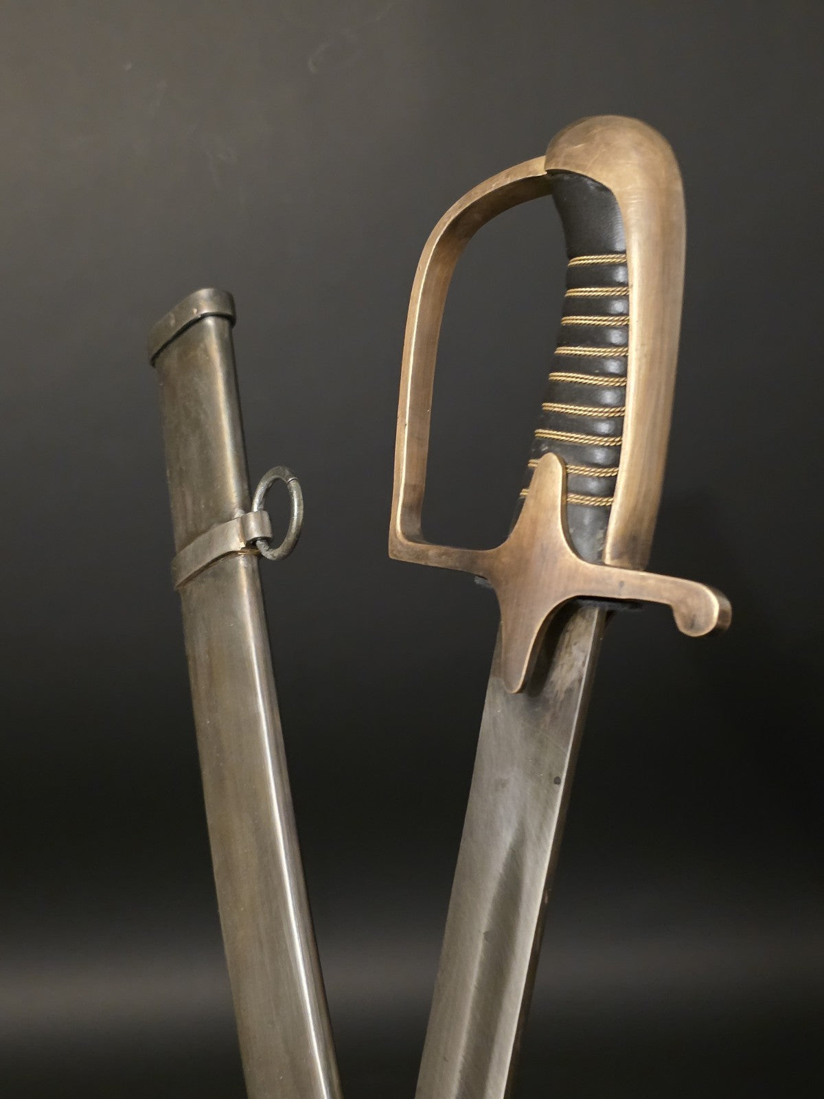 1821 Pattern Cavalry Saber Sword w/ Scabbard – British Officer Style
