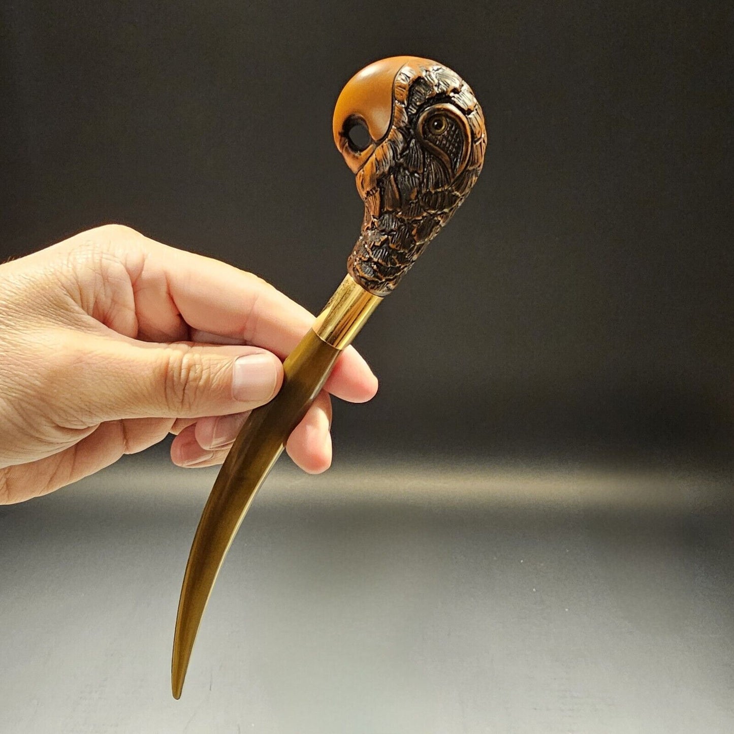 Antique Style Parrot Letter Opener Desk Collectible