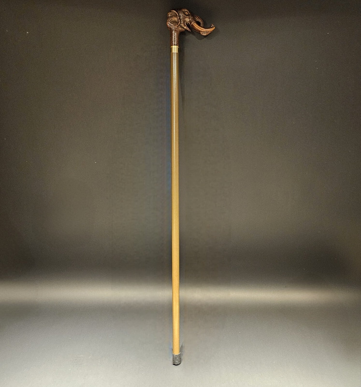 36" Antique Style Elephant Walking Stick Cane