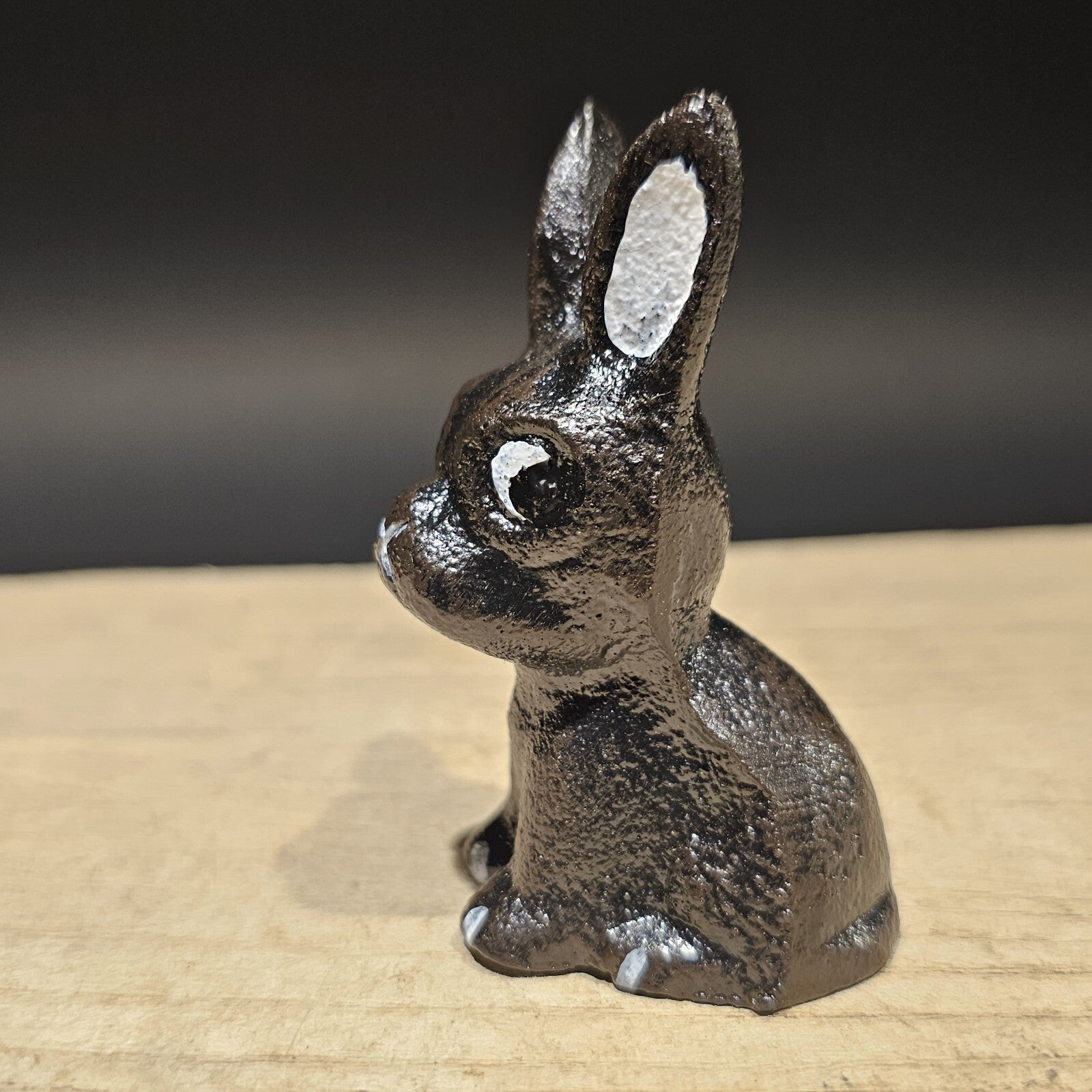 Antique Vintage Style Cast Iron French Bulldog Figure