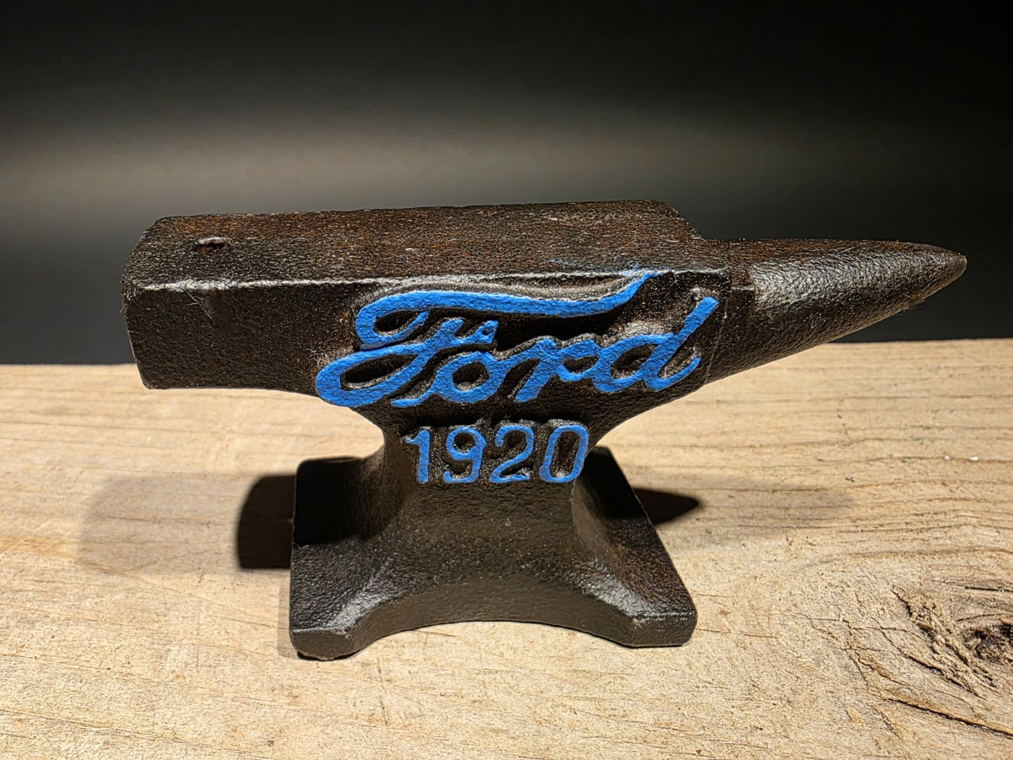 Vintage Antique Style Cast Iron Ford Miniature Anvil
