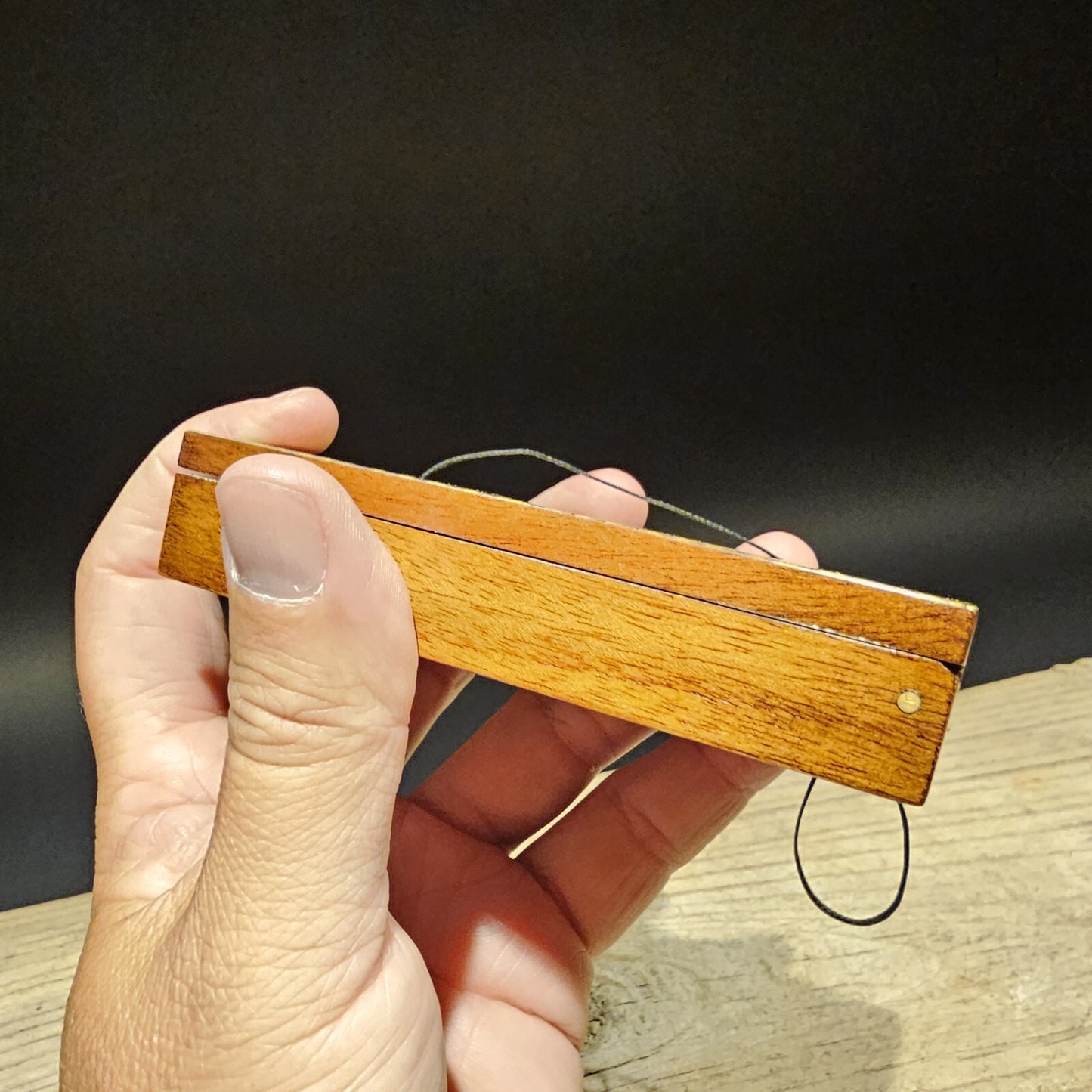 Antique Style DIPTYCH POCKET SUNDIAL / COMPASS