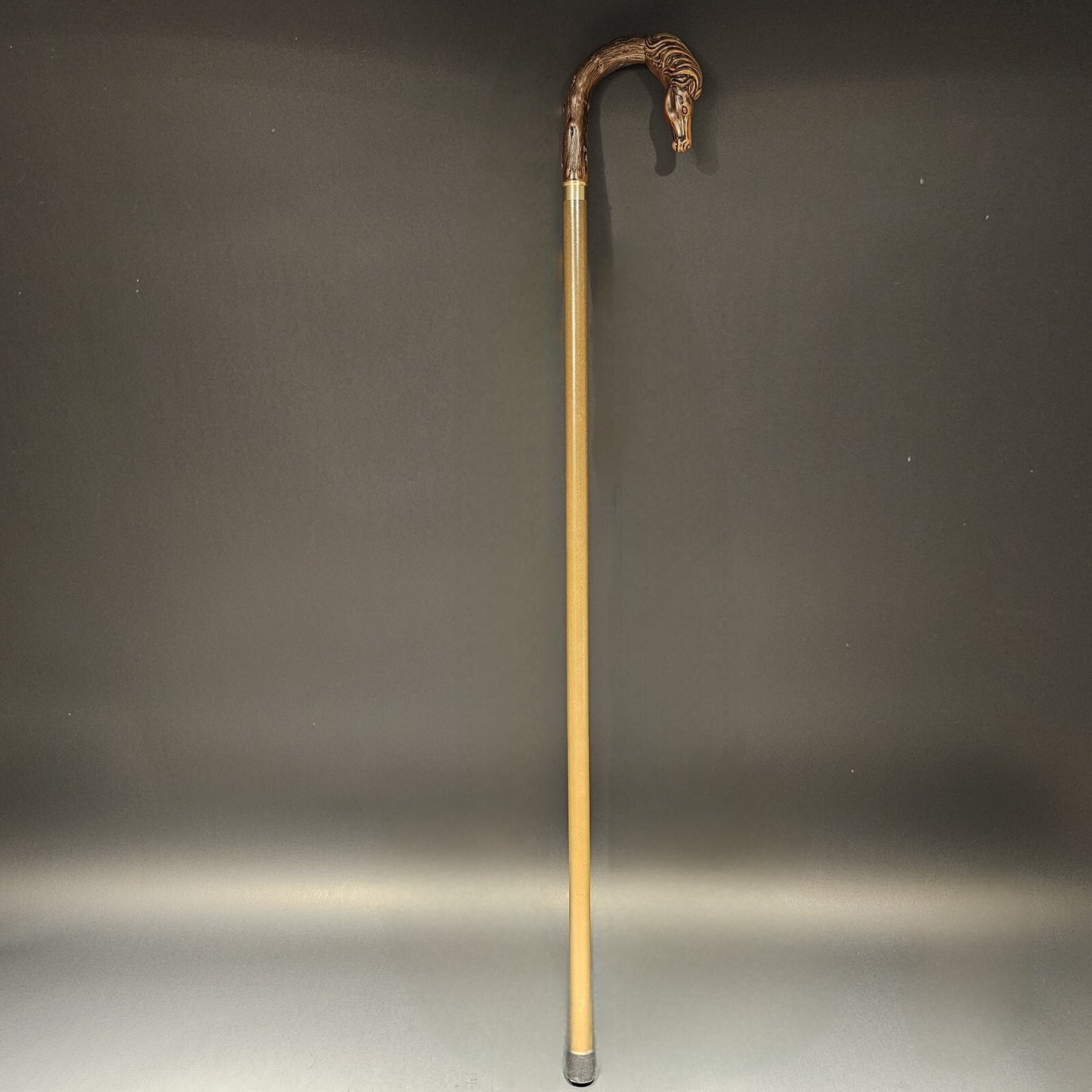 36" Antique Style Horse Head Walking Stick Cane