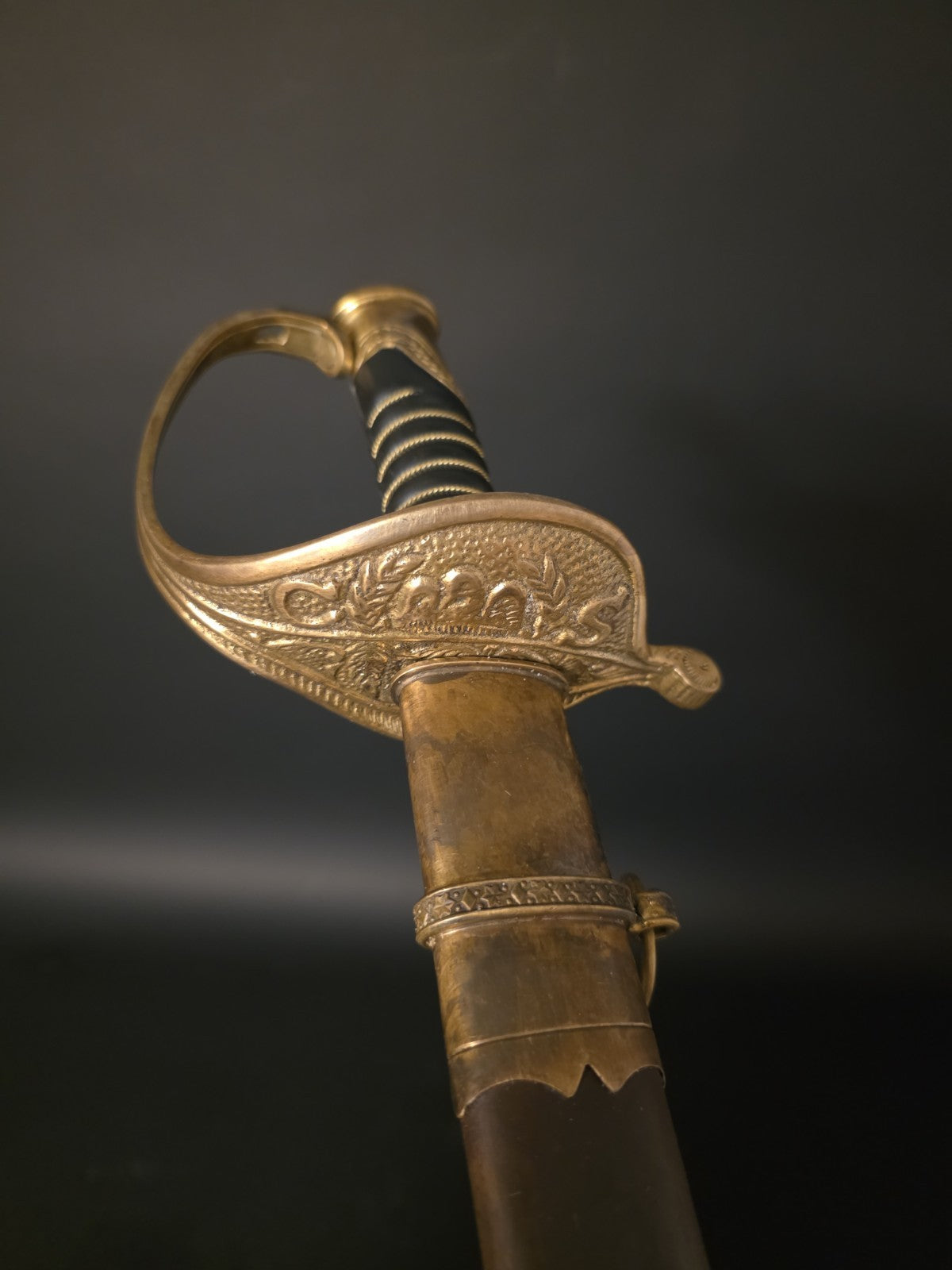Antique Style Fayetteville Armory Civil War Officers Confederate CS Sword 